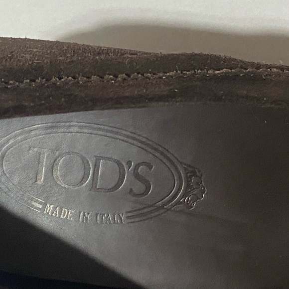 Tod\'s Made In Italy-Classic Loafers Size:10-in brown suede main image 8